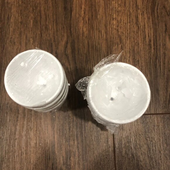 8 PCS Small Mini White Clay Pots with Drainage Hole 2.5 in Terra Cotta Pot - Picture 3 of 11